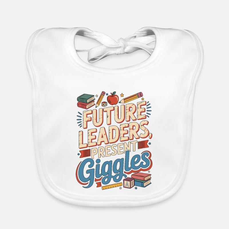 Elementary Teacher Future Leaders Teaching Career Organic Baby Bibs