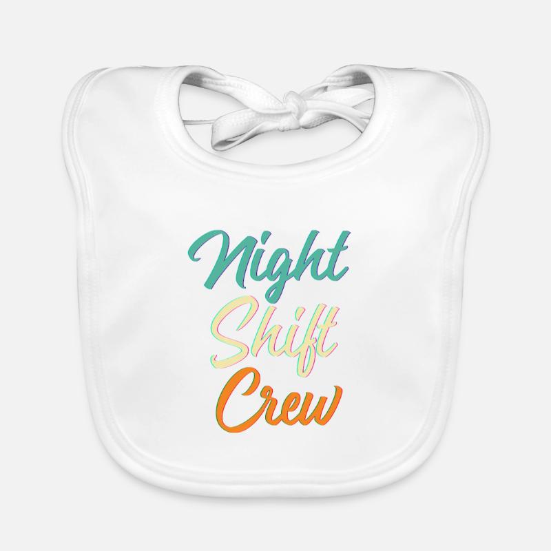 Équipe de nuit Bavoir bio Bébé