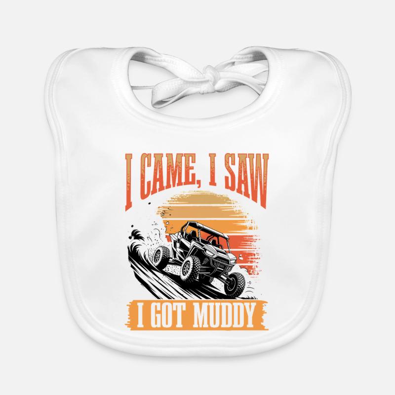 UTV Off Road 4 Wheeler Side by side Baby Bio-Lätzchen