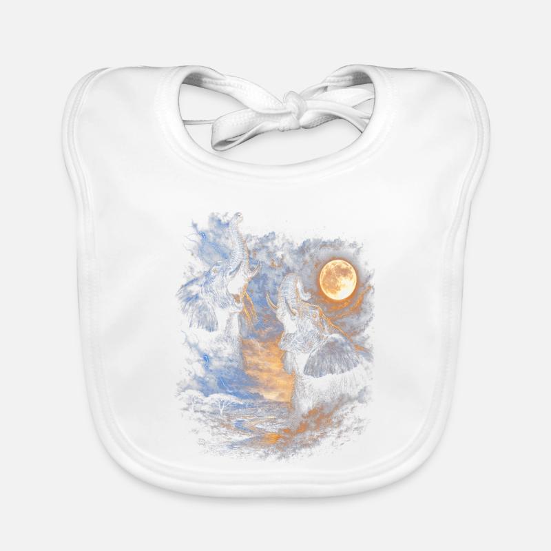 Elefant Baby Bio-Lätzchen