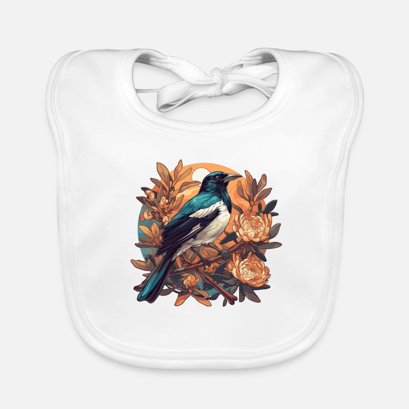Pies Magpie Bavoir bio Bébé