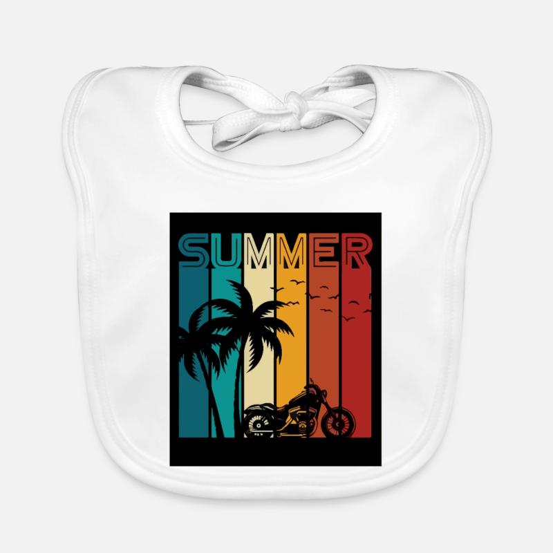 Sommer Baby Bio-Lätzchen