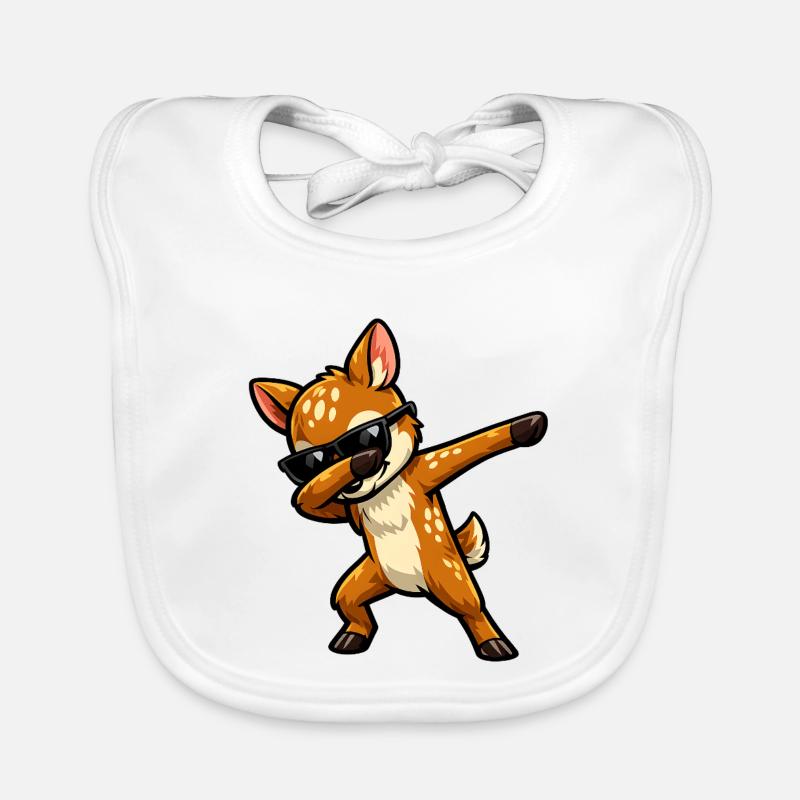 Dabbing Fawn Organic Baby Bibs
