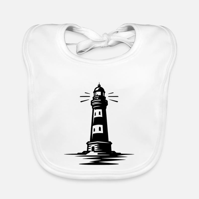 Leuchtturm Baby Bio-Lätzchen