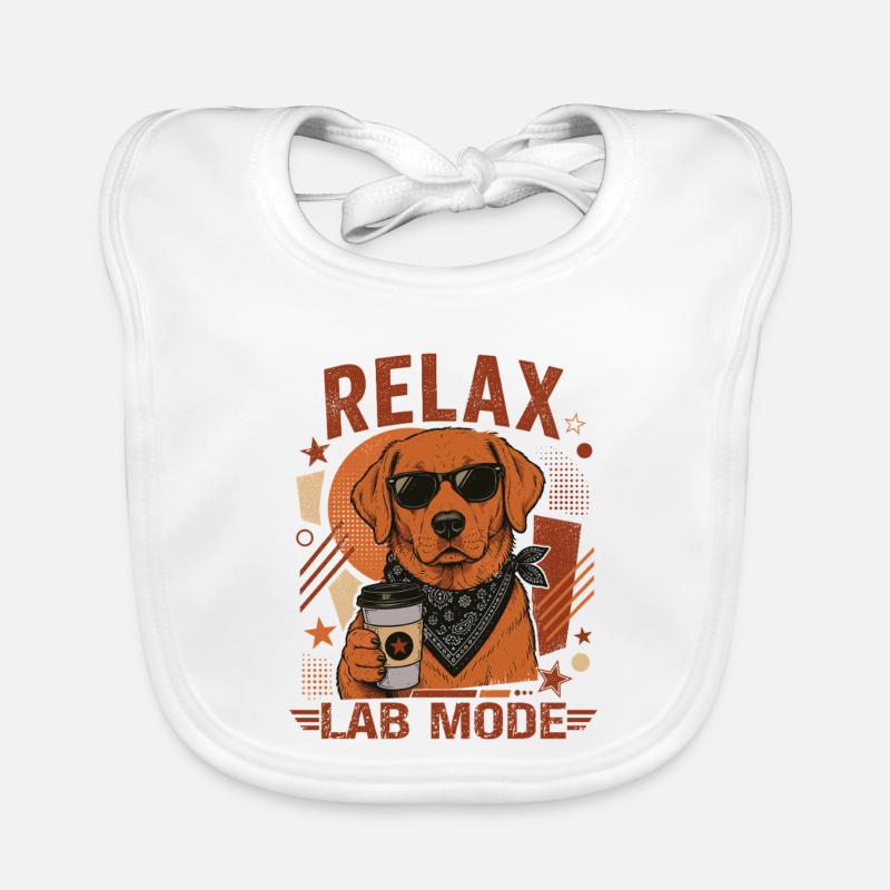 Chemise de mode Labrador Relax Lab Bavoir bio Bébé