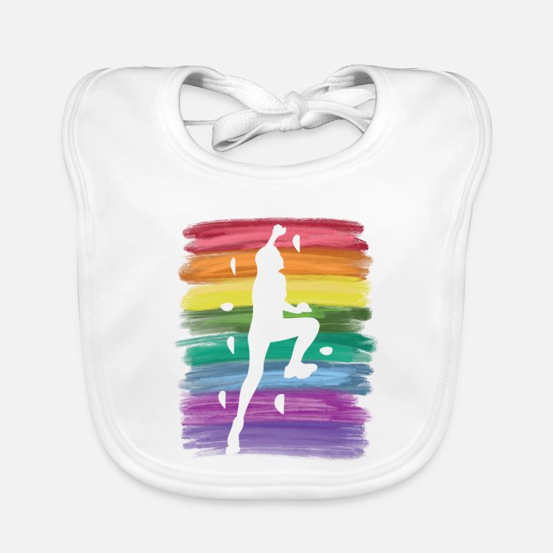 Bloc de bloc de Boulderer Bavoir bio Bébé