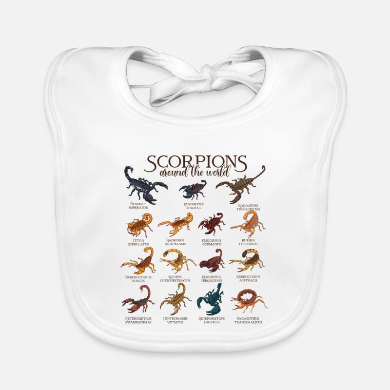 Scorpions dans le monde - Scorpion Bavoir bio Bébé