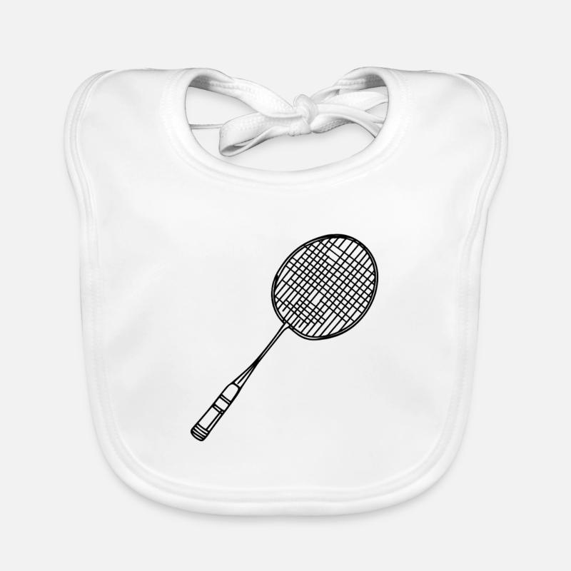 Raquettes de badminton Bavoir bio Bébé