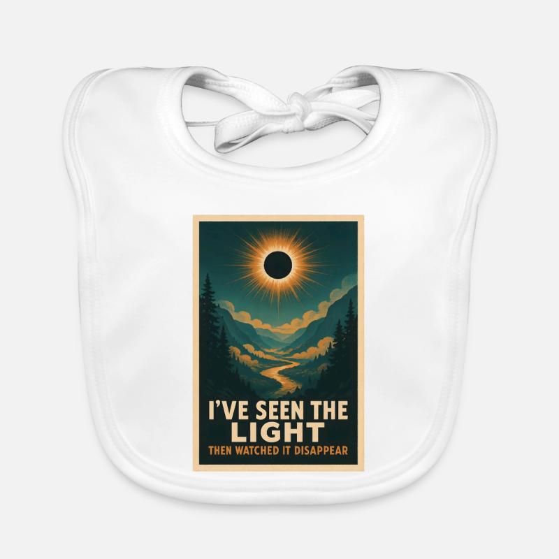 Light Disappears | Eclipse Organic Baby Bibs