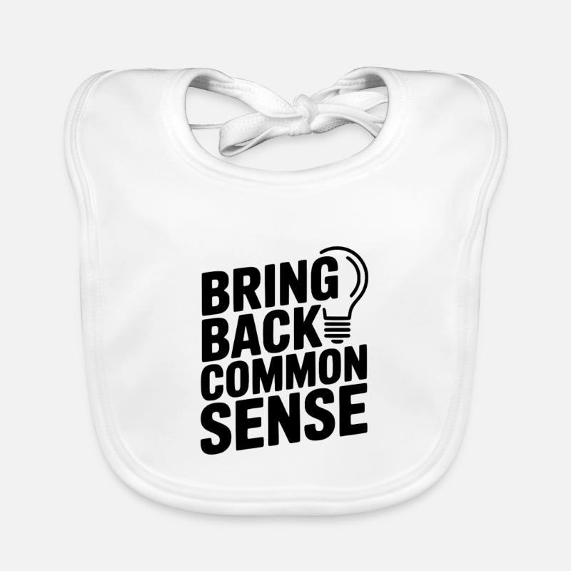 Bring Back Common Sense Organic Baby Bibs