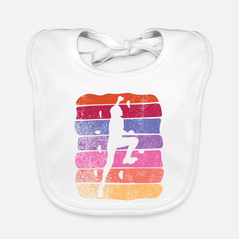 Boulderer Boulder Bouldern Baby Bio-Lätzchen