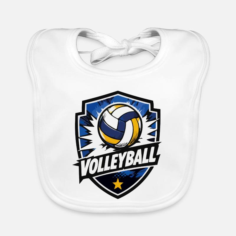 Volleyball Shield Dynamik Baby Bio-Lätzchen