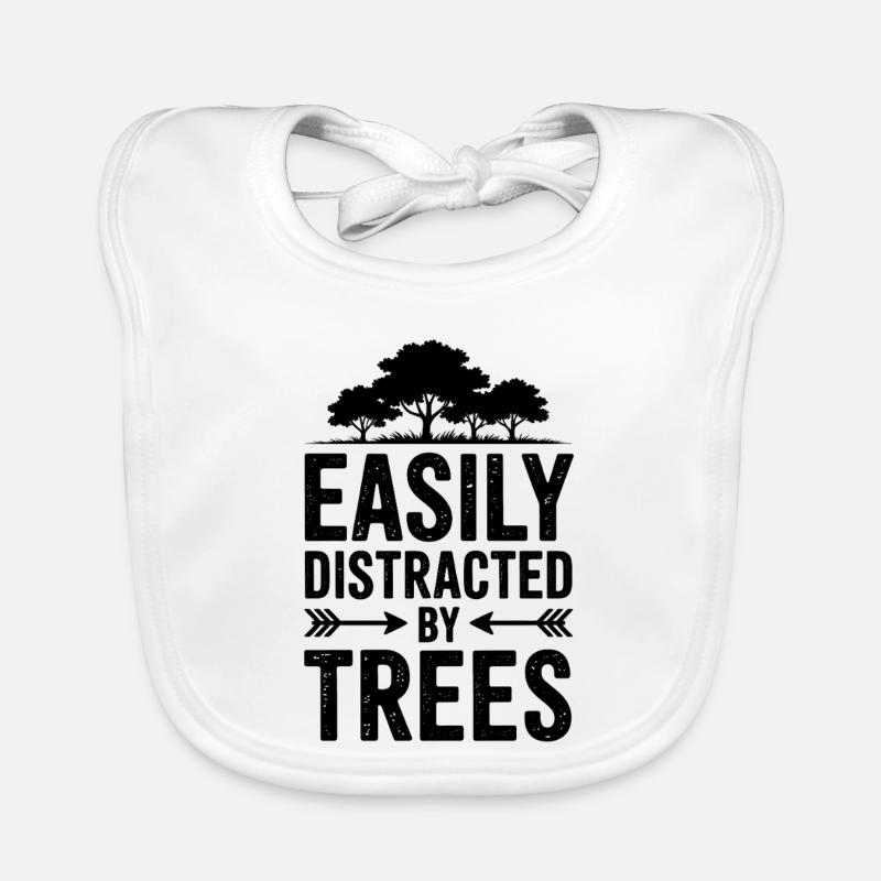 Tree Sayings Tree Funny Trees Gift Organic Baby Bibs