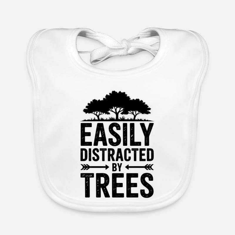 Tree Sayings Tree Funny Trees Gift Organic Baby Bibs