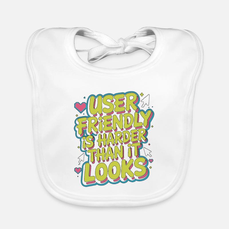 UX/UI Designer User Friendly Is Harder App Design Organic Baby Bibs