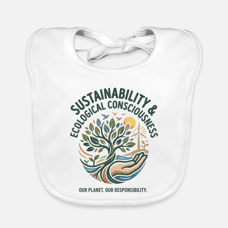 Durabilité et conscience écologique Bavoir bio Bébé