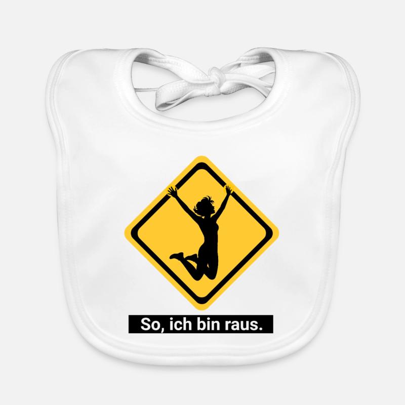 So, ich bin raus. Baby Bio-Lätzchen