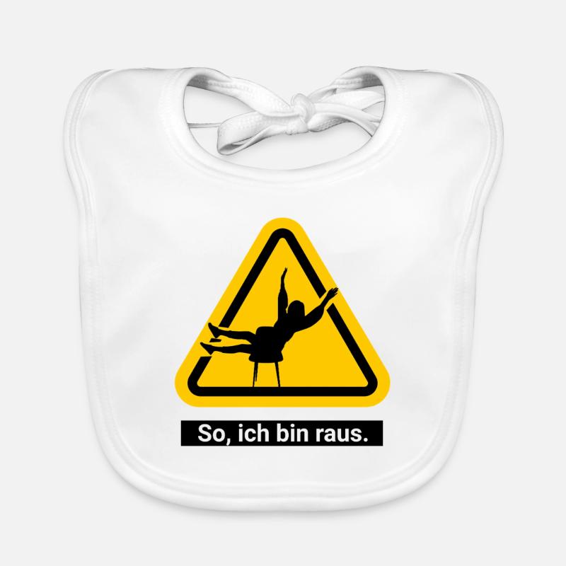 So, ich bin raus. Baby Bio-Lätzchen