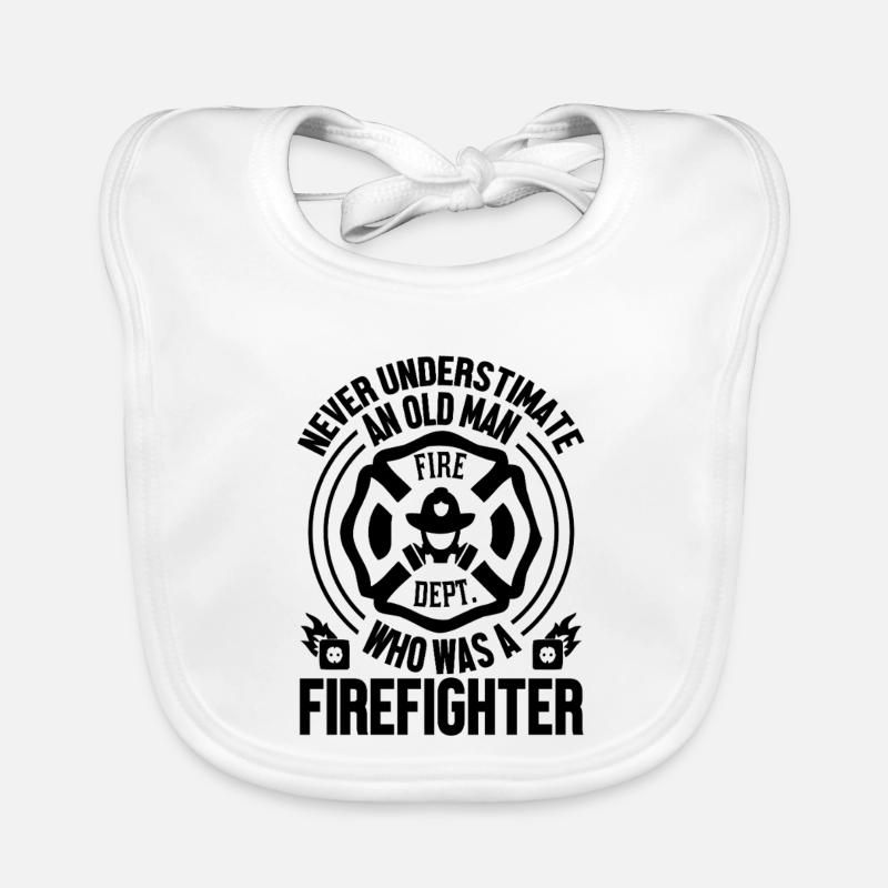 Fire brigade Organic Baby Bibs