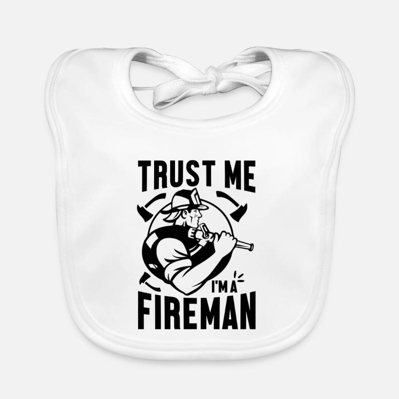 Fire brigade Organic Baby Bibs