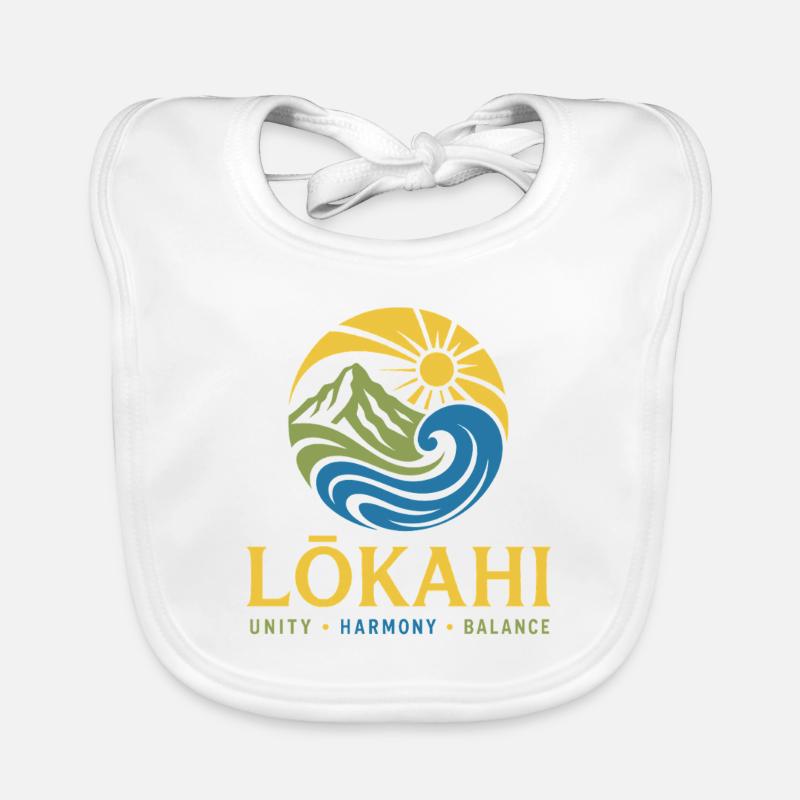 Lokahi Unity Balance Organic Baby Bibs