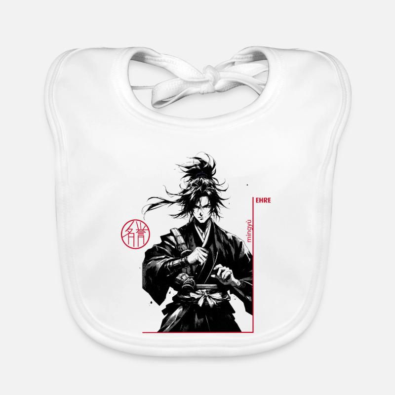Samurai Organic Baby Bibs