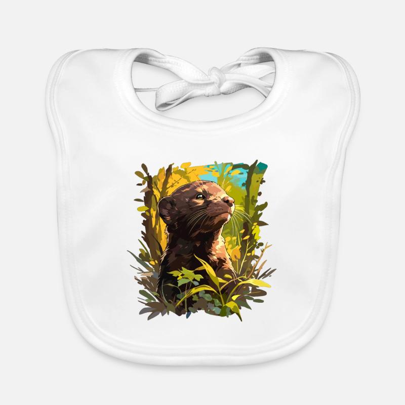 Mink Mink Bavoir bio Bébé