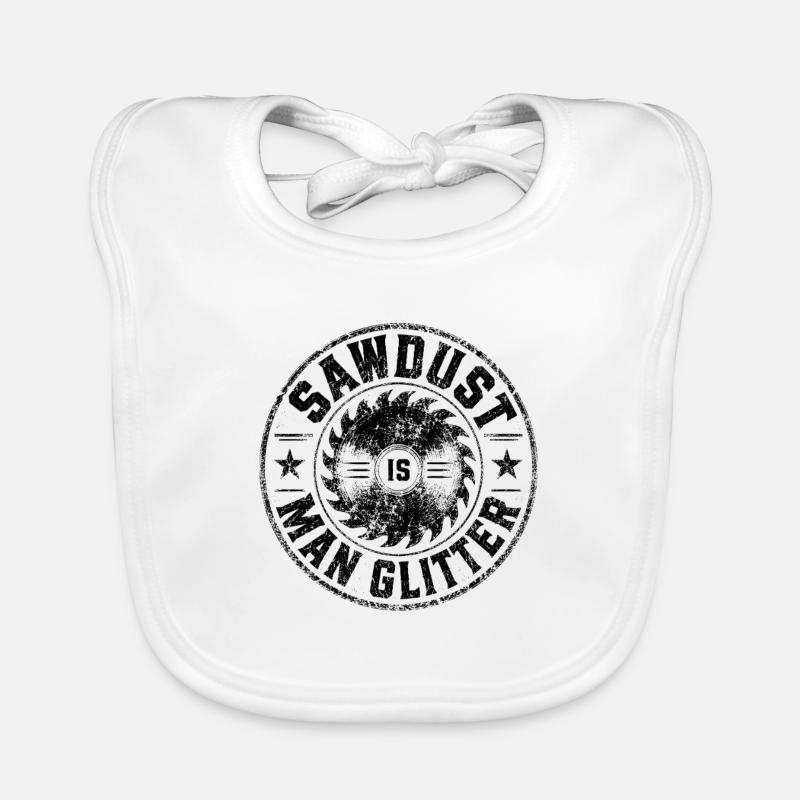 Monochrome Abstractes Pattern Organic Baby Bibs