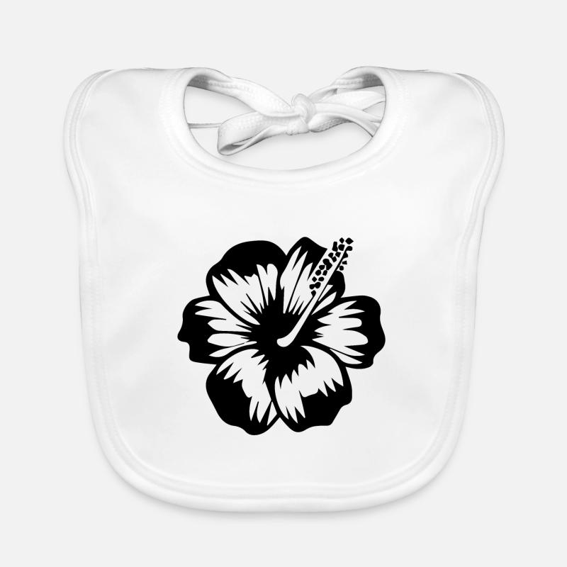 hibiscus Bavoir bio Bébé