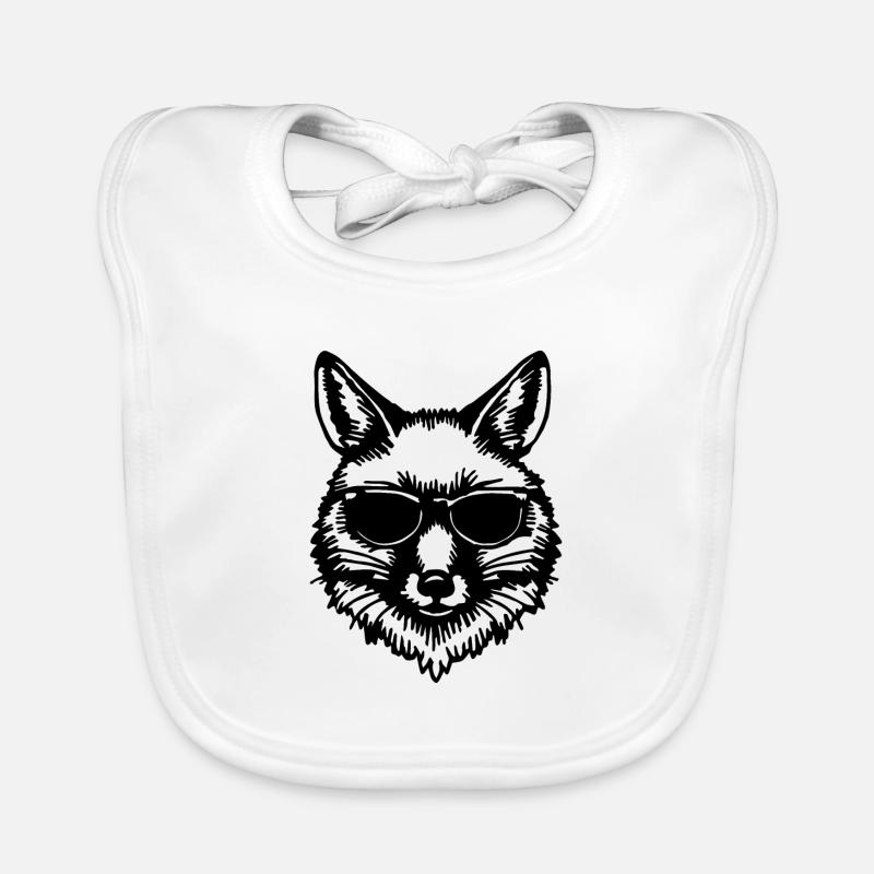 Renards Renards Bavoir bio Bébé