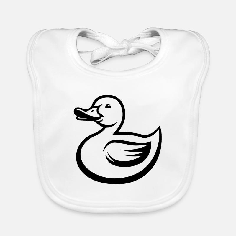 Canards Bavoir bio Bébé