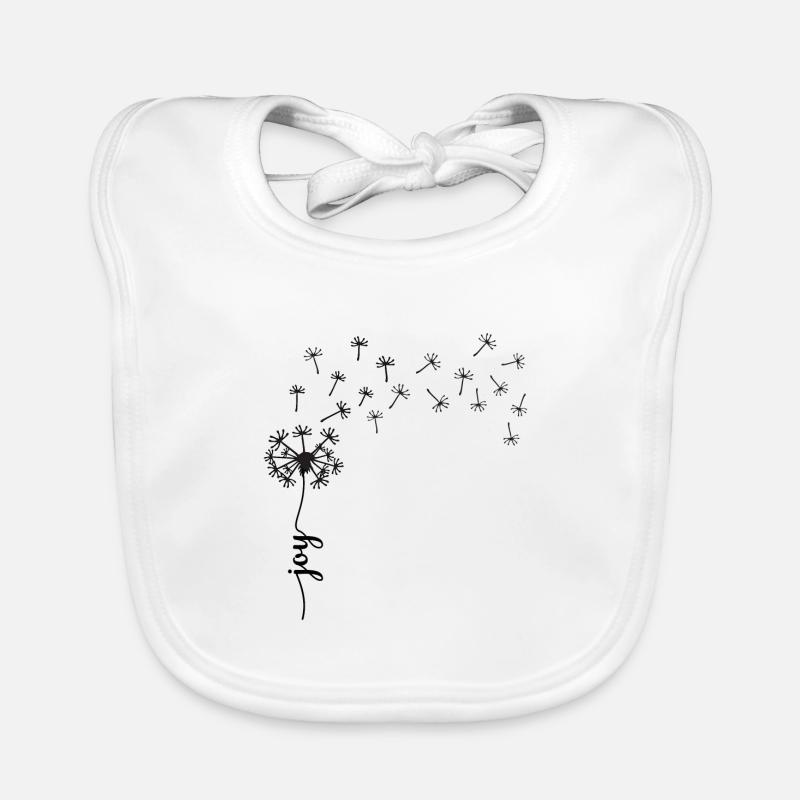 Joy Löwenzahn Design Baby Bio-Lätzchen