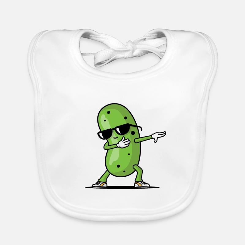 Dabbing Pickle Organic Baby Bibs