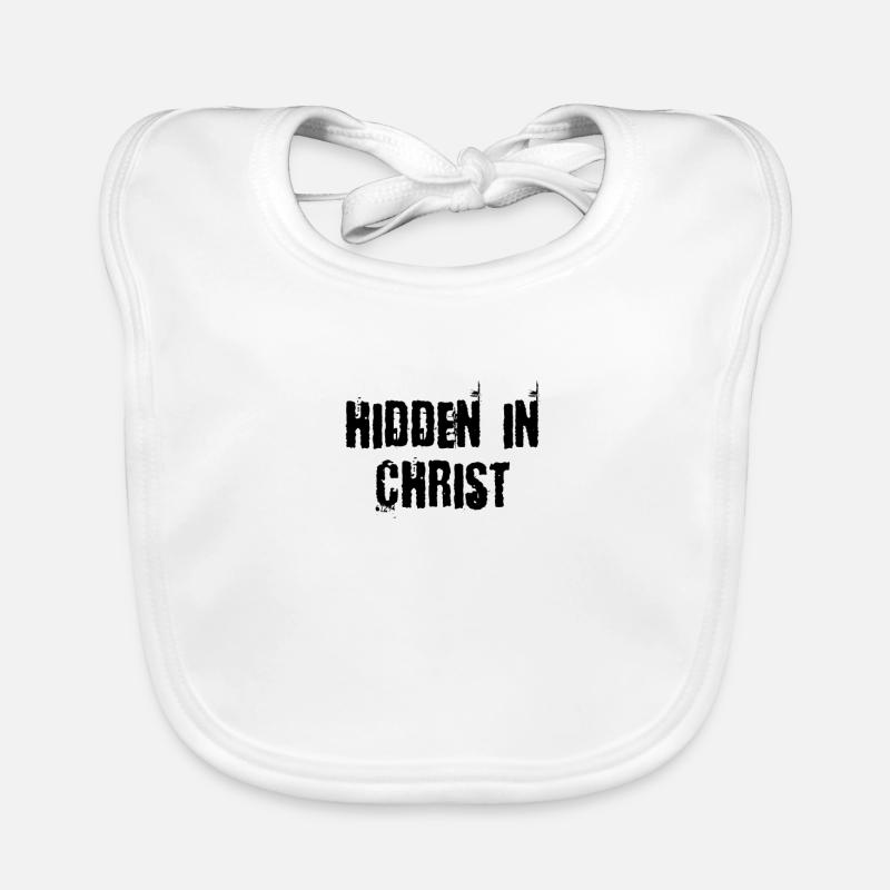 Caché en Christ Bavoir bio Bébé