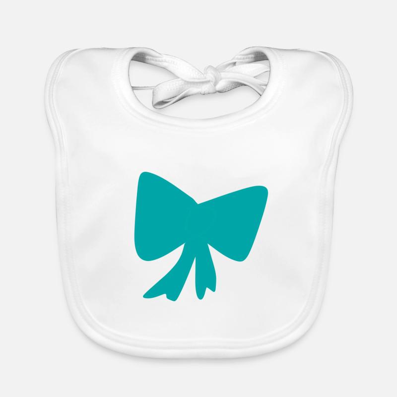 Loop blue icon Organic Baby Bibs