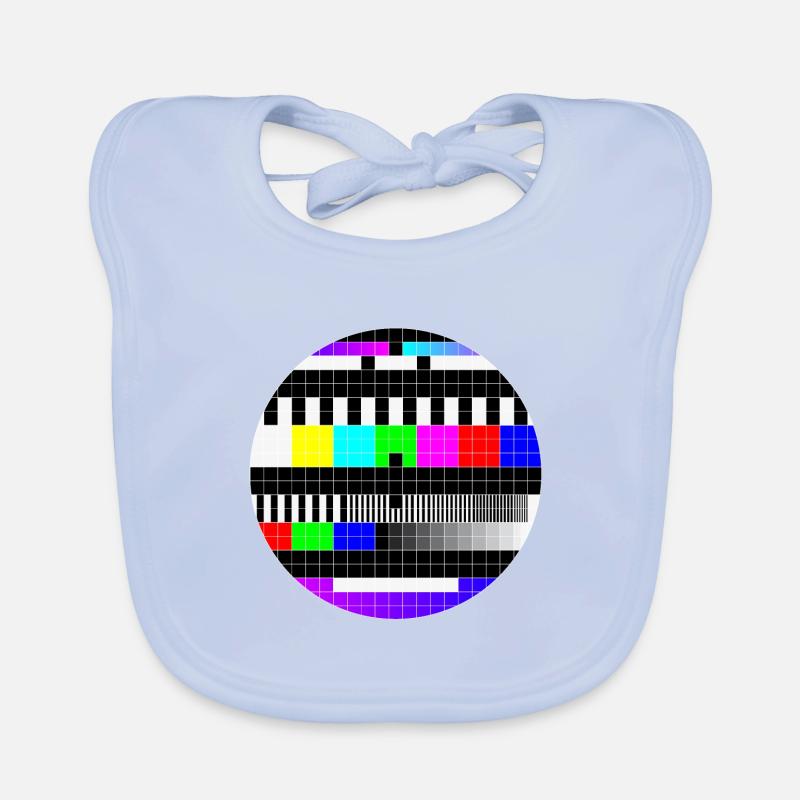 "no signal" error message, test screen Organic Baby Bibs