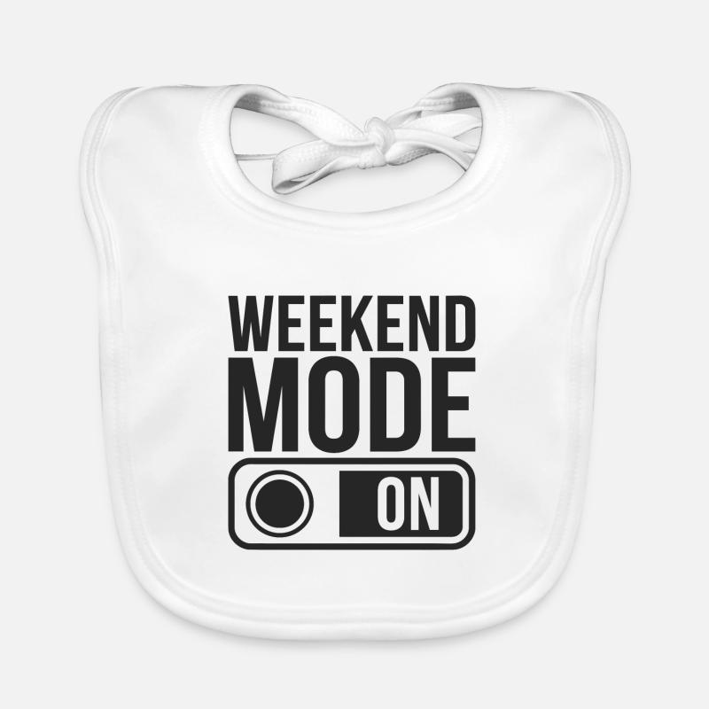 Weekend Mode On Baby Bio-Lätzchen