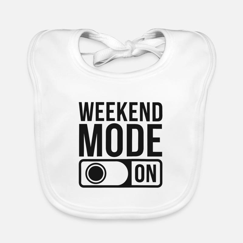 Mode week-end activé Bavoir bio Bébé