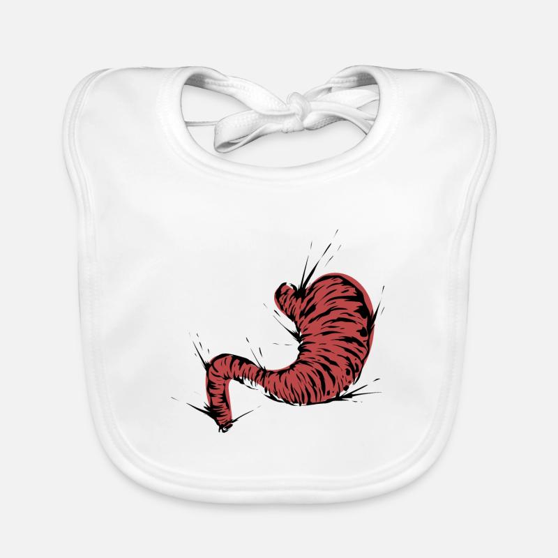 Stomach Organic Baby Bibs