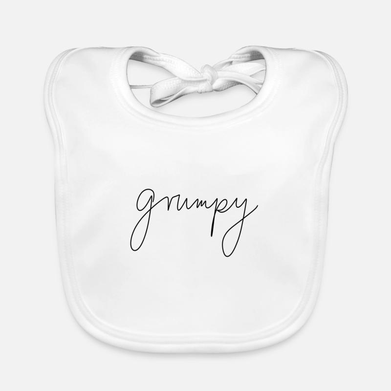 grumpy grummelig launisch Geschenk Baby Bio-Lätzchen