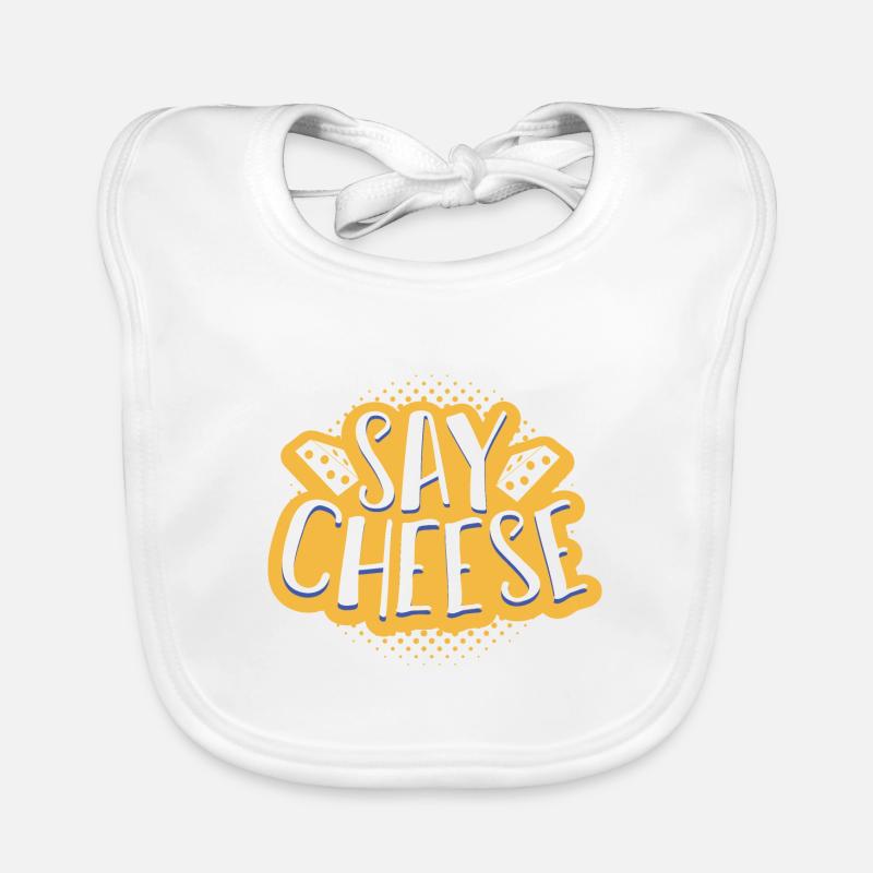 Cheese Organic Baby Bibs