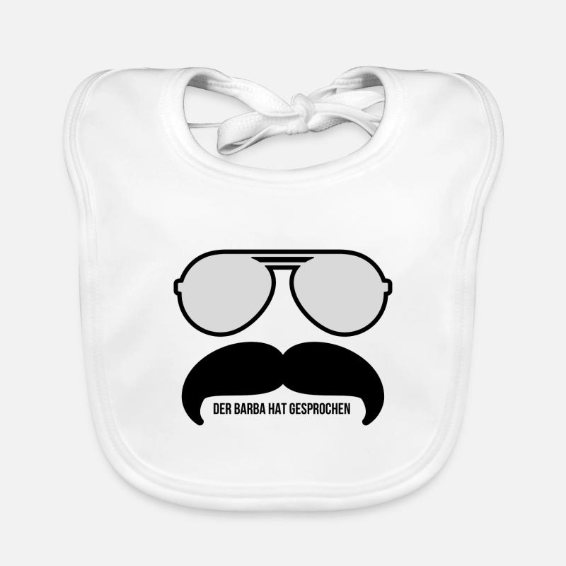 Der Barba hat gesprochen Baby Bio-Lätzchen