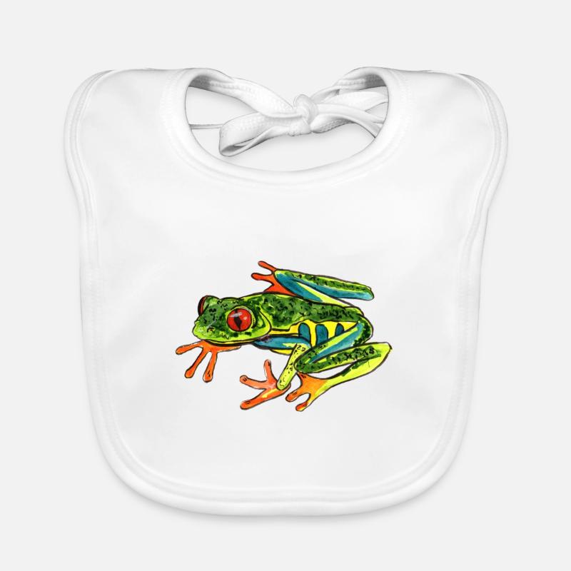 frog Organic Baby Bibs