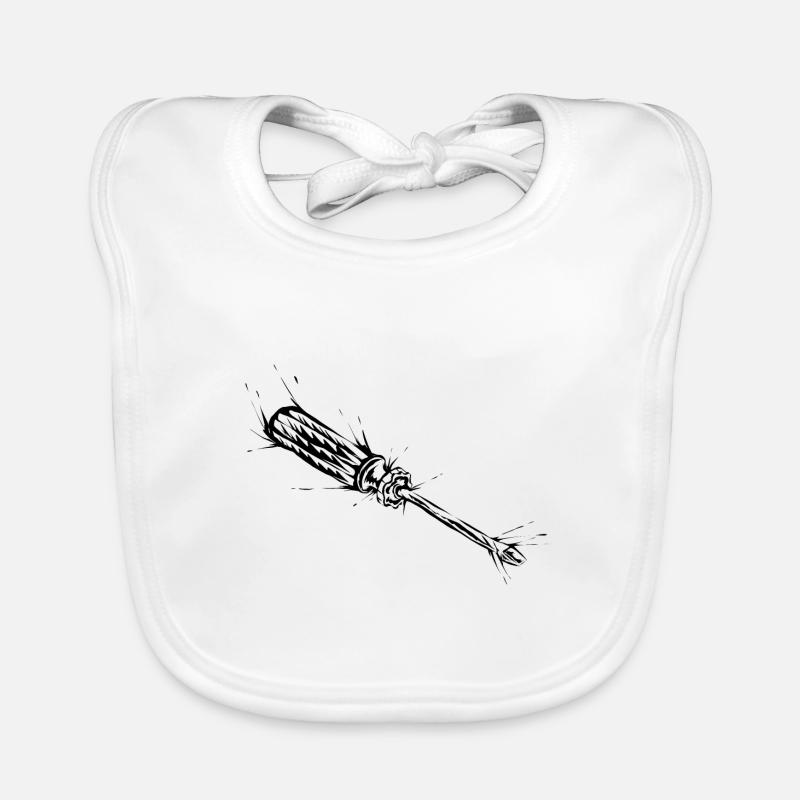 Craftsman screwdriver Organic Baby Bibs