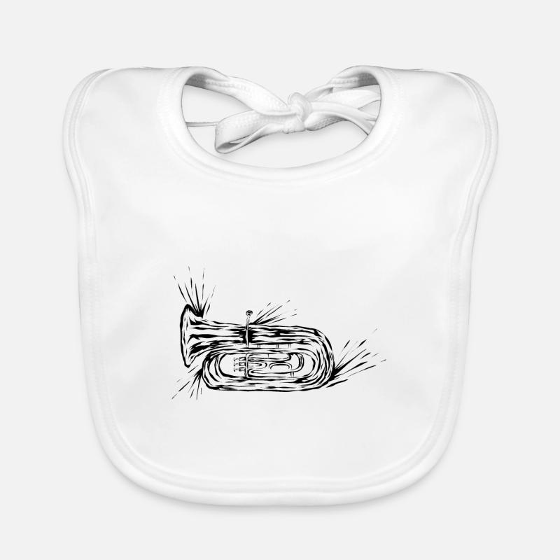 Tuba Orchestra Organic Baby Bibs