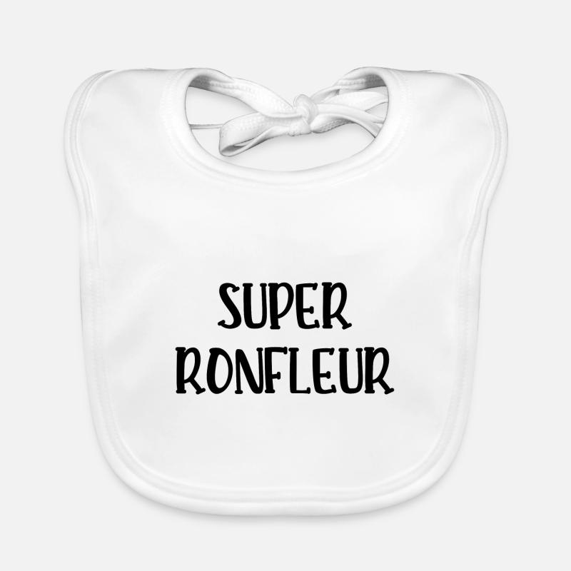 super ronfleur Bavoir bio Bébé