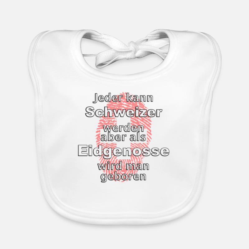Ein richtiger Schweizer Baby Bio-Lätzchen
