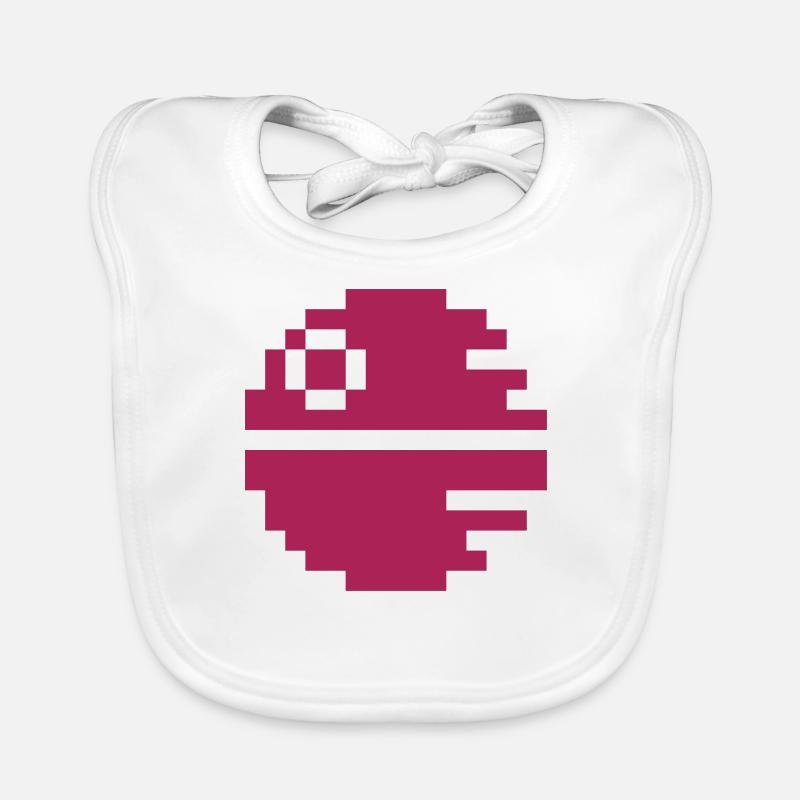 Schwarzer Stern Baby Bio-Lätzchen