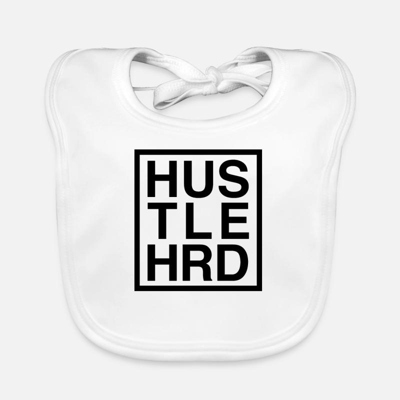 HUSTLE HARD / HUSTLE HRD Bavoir bio Bébé