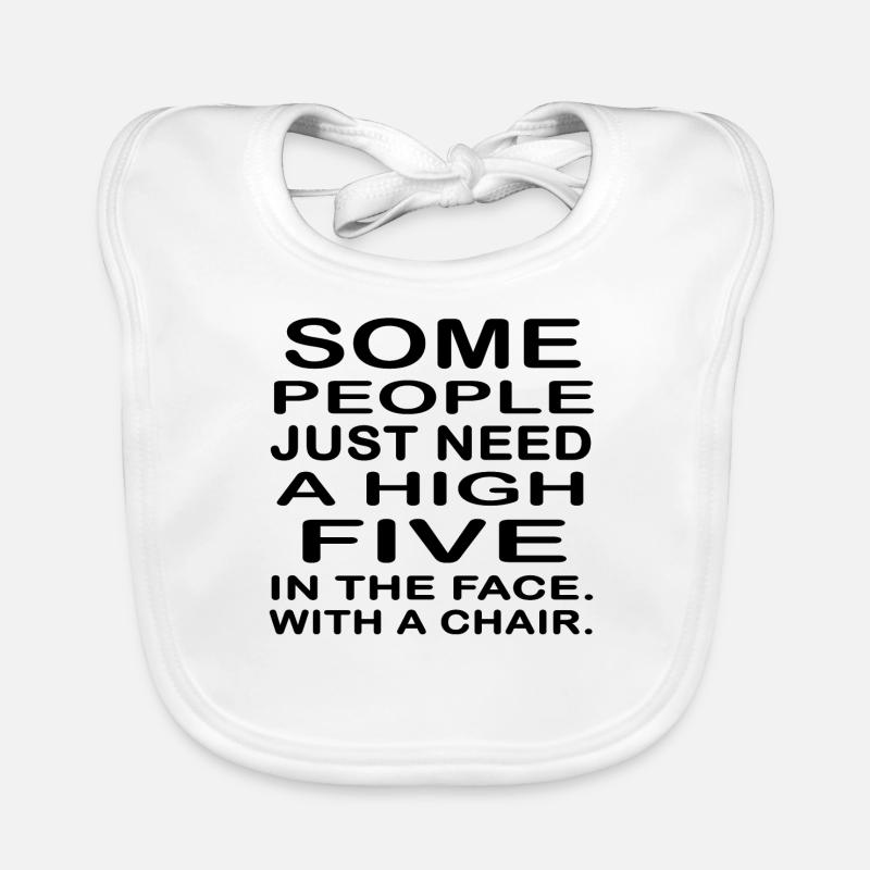 Phrase drôle de phrases drôles de cadeau de déclaration Bavoir bio Bébé